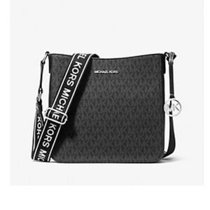 Michael Kors Black Logo Crossbody